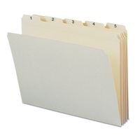 Smead 11769 Indexed File Folders, 1/5 Cut, Indexed 1-31, Top Tab, Letter, Manila (Set of 31)