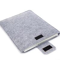 EUNOMIA 13 Inch Felt Sleeve Slim Tablet Case Cover Bag for MacBook Air Pro(Light Grey)