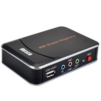 ezcap280 1080P HD HDMI Video Game Capture Box Component YPBPR Recorder for PS3 PS4 Xbox 360 Set Top Box Save to USB Flash Drive or HDD Directly NO PC Required with HDMI Output Pass Through