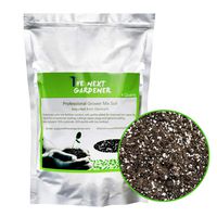 Organic Succulent and Cactus Soil Mix, Fast Draining Pre-Mixed Coarse Blend (4 Quarts)