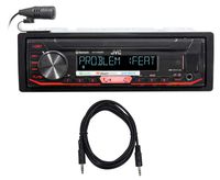 JVC KD-X260BT Car Digital Media Bluetooth Receiver iPhone/Android/USB+Cable