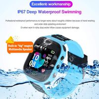 ailler Children's Smart Phone Watch Deep Waterproofing Intelligent Positioning Smart Watch Smart Watches