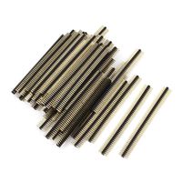 uxcell 50Pcs 50 Position 1.27mm Pitch Double Row Straight Pin Header Strip