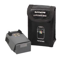 Drone Fans Lipo Safe Bag Case Battery Safety Guard Storage Bag for DJI Spark Drone