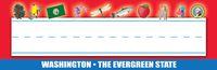 Gallopade Publishing Group Washington Nameplates, Pack of 36 (9780635100856)