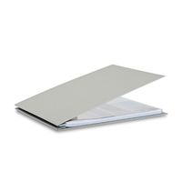 Pina Zangaro Bex 11x14 Landscape Screwpost Binder Gray, Includes 20 Pro-Archive Sheet Protectors (34061)
