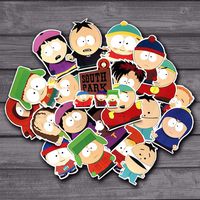 21 Pcs/lot American Drama South Park Funny Sticker Decal for Kids Toys Car Laptop Bicycle Notebook Backpack Waterproof Stickers