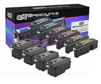 Speedy Inks Toner Cartridge Replacement for Xerox Phaser 6010 & WorkCentre 6015 (4 Black, 2 Cyan, 2 Magenta, 2 Yellow, 10-Pack)