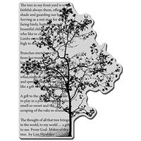 Stampendous Cling Rubber Stamp, Tree Poem Image