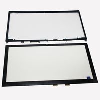 LCDOLED 15.6 inch Laptop Touch Screen Digitizer + Bezel for Toshiba Satellite L55W-C5256 L55W-C5257 Series