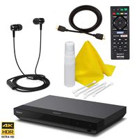 Sony UPB-X700 4K Blu Ray Player Ultra HD 3D Hi-Res Audio Wi-Fi Blu-ray Player with A 4K HDMI Cable and Remote Control (UPB X700)