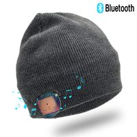 Enjoybot Bluetooth Beanie Wireless Knit Winter Hats Cap with Built-in Stereo Speakers and Microphone for Outdoor Sports