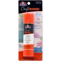 Elmer's CraftBond Extra Strength Glue Stick, 40 Grams, Clear