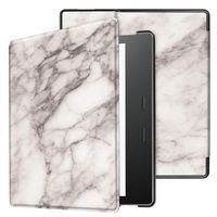 Gallity Waterproof Case for All New Kindle Oasis 7 inch case (10th Gen, 2019 Release / 9th Gen, 2017 Release)- Slim PU Leather Stand Smart Case Cover with Auto Wake/Sleep Case (B)