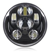 Motorcycle 5-3/4 5.75 LED Headlight for Harley Davidson 883,sportster,triple,low rider,wide glide Headlamp Projector Driving Light