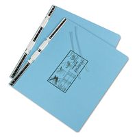 Universal 15441 Pressboard Hanging Data Binder, 14-7/8 x 11 Unburst Sheets, Light Blue