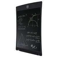 Shopping_Shop2000 LCD Writing Tablet Digital E-Writer, 8.5 Inch Portable Electronic Handwriting Note Pad Rewritten Graphic Drawing Board with Stylus for Kids, Adults at Home, School, Office (Black)