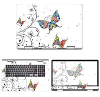 decalrus - Protective Decal Butterfly Skin Sticker for Dell Inspiron i7786 / 7786 (17.3" Screen) case Cover wrap DEinspiron17_i7786-12