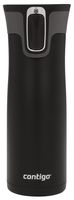 Contigo AUTOSEAL West Loop Vacuum-Insulated Stainless Steel Travel Mug with Easy-Clean Lid, 20 oz., Matte Black