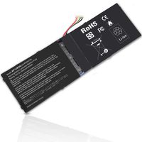 New AP13B3K Battery for Acer Aspire R7-571, R7-571G, R7-572, R7-572G Notebook 4ICP6/60/78 KT.00403.015 15V/3560mAh/53Wh
