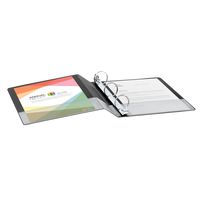 Cardinal Performer Reference Non-Locking Round Ring Binder, 1.5-Inch, Black (72721)