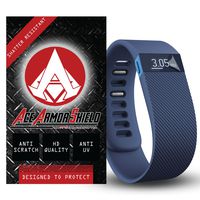 Ace Armor Shield SR1213 Shatter Resistant Screen Protectors for Fitbit Charge HR Wristband