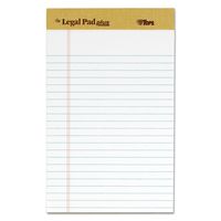 TOPS The Legal Pad Plus Writing Pads, 5" x 8", Jr. Legal Rule, 50 Sheets, 12 Pack (71500)
