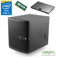 Supermicro SuperServer 5029S-TN2 Intel Core i3-7100 Mini-Tower Server w/ 8GB, 256GB 2.5" SSD - Configured and Assembled by MITXPC