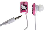 Sakar Hello Kitty 12309-TRU Earbuds with In-Line Mic