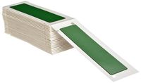 Brady M71EP-174-593-GN 4" Width x 1" Height Green Color B-593 Adhesive-Taped Polyester Raised Panel Labels With Gloss Finish For BMP71 Printers (50 Per Box)