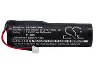 Cameron Sino 3000mAh Battery for Garmin 010-11864-10 Pro Series Handhelds, Pro 550 Handheld, Pro 70 Handheld, Pro Trashbreaker Handheld (3000mAh)