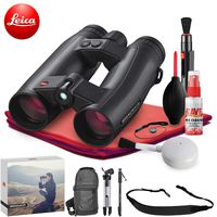 Leica 8x42 Geovid HD-R 2700 Rangefinder Binocular (Black) Outdoor Expedition Bundle