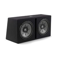 JBL Stage1220B Stage Series Dual 12 Inch Ported Loaded Enclosure - 500 Watt, 2-Ohm