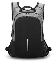 Gogoxm Slim Business Laptop Backpack Anti Theft Waterproof Travel Bag for Women & Men Fit Under 17" Laptop/Notebook Gray