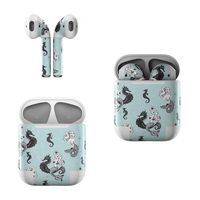 Skin Decals for Apple AirPods - Vintage Mermaid - Sticker Wrap Fits 1st and 2nd Generation