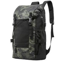 Travel Laptop Backpack, with USB Port for School Women Men Bag Fits 15.6 Inch Green