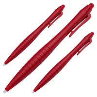 TAKECASE Extra Large Nintendo DS Stylus Pens, Lightweight and Durable, Compatible with Nintendo 3DS XL, Nintendo 2DSXL, Nintendo 3DS, Nintendo 2DS Nintendo Wii u and More, 3 Stylus Pen Pack (Red)