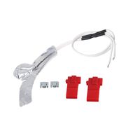 Mxfans Freezer Dispenser Water Tube Heater WR49X10173 Kit Replace PS1766223