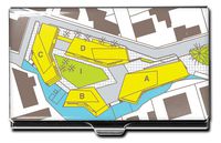 ACME Studios Site Plan Business Card Case by Hariri + Hariri (CHH01BC)