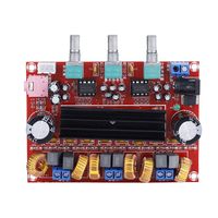 Digital Amplifier Board, 200W 3-Channel Ultra High Power Hi-Fi Stereo Sound Audio Amplifier Board Module