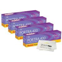 Kodak Portra 400 Professional ISO 400, 35mm, 36 Exposures, Color Negative Film (4 Packs) 20 Rolls in Total