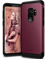 Caseology Legion for Galaxy S9 Case (2018) - Reinforced Protection - Burgundy