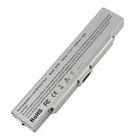 Fancy Buying Laptop Battery for Sony VAIO PCG VGN-AR VGN-NR VGN-SZ VGN-CR Series, fits P/N BPS9 VGP-BPL9 VGP-BPS9 VGP-BPS9/B VGP-BPS9/S VGP-BPS9A VGP-BPS9A/B (Silver 11.1V 5200mAh)
