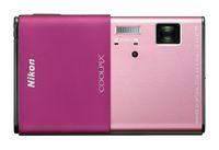 Nikon Coolpix S80 14.1 MP Digital Camera with 3.5-Inch OLED Touchscreen and 5x Wide-Angle Zoom Nikkor ED Lens (Pink)