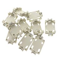 YXQ 20Pcs Button Battery Holder 2 Terminals Apply to CR2032 CR2025 CR2016 Cell DIP Package
