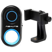 P46 Digital Bundle - Bluetooth Camera Remote Control and Universal Holder for Cell Phone Mount, Camera Shutter Remote and Phone Tripod Mount, Bluetooth Remote Android and iPhone Remote Camera Control