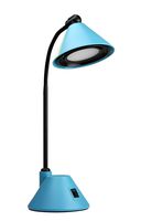 V-LIGHT Adjustable Desk Task Lamp, Blue (VSLH022B)