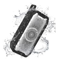 Ipx7 Bluetooth Speaker, Portable Wireless Outdoor Speaker with HD Sound, 8 Hour Playtime, Stereo Bluetooth 5.0 Speakers for Home Party Camping (Black)