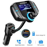 ABOX Bluetooth FM Transmitter for Car