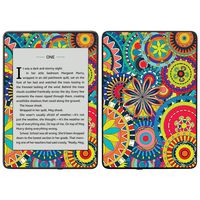 MightySkins Skin Compatible with Amazon Kindle Paperwhite 2018 (Waterproof Model) - Flower Wheels | Protective, Durable, and Unique Vinyl Decal wrap Cover | Easy to Apply, Remove| Made in The USA
